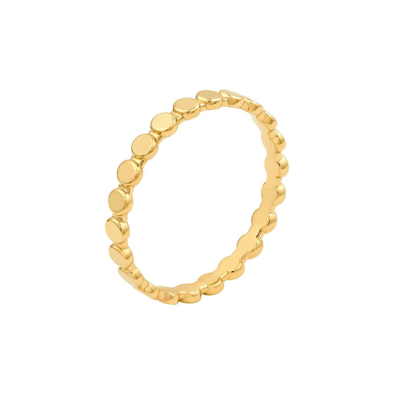 14K Gold Oval Fashion Band