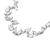 14K Gold Diamond Blossom Necklace