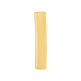14K Gold Curved Bar Stud Earrings