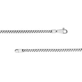 Sterling Silver 3.1MM Franco Bracelet