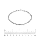 Sterling Silver 3.1MM Franco Bracelet