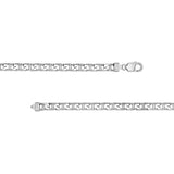 Sterling Silver 7.30MM Diamond Cut Mariner Chain
