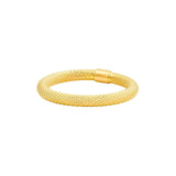 14K Gold Textured Diamond Cut Ring