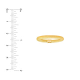 14K Gold Textured Diamond Cut Ring