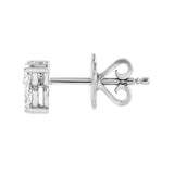 14K Gold 3MM Trio Diamond Stud Earrings