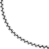 Sterling Silver Rounded Box Chain