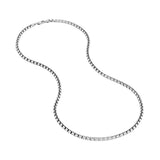 Sterling Silver Rounded Box Chain
