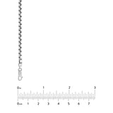Sterling Silver Rounded Box Chain