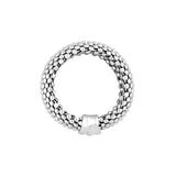 Sterling Silver Mesh Band