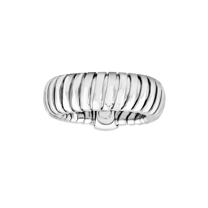 Sterling Silver Ripple Band