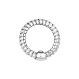 Sterling Silver Ripple Band
