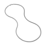 Sterling Silver 3MM Round Snake Chain