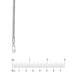 Sterling Silver 3MM Round Snake Chain
