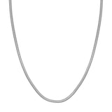 Sterling Silver 3MM Round Snake Chain