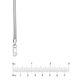 Sterling Silver 4MM Round Snake Chain