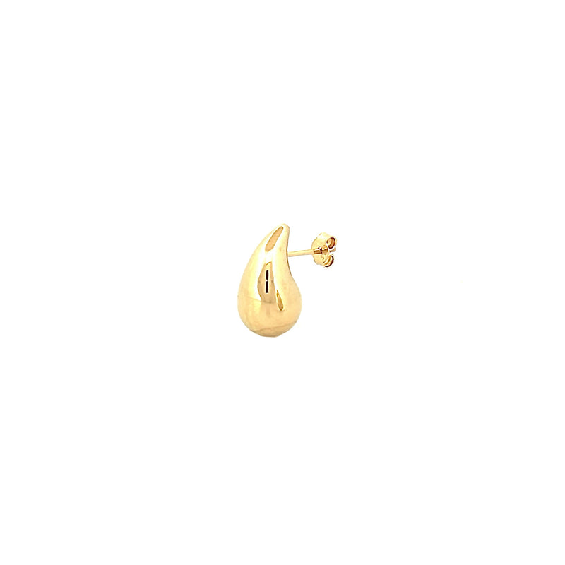 14K Gold Small Tear Drop Earrings