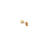 14K Gold Mini Ball Stud Earrings