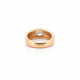 14K Gold Chunky 1.00 Carat Lab Grown Diamond Engagement Ring