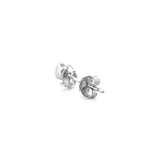 14K Gold Pear Diamond Duo Stud Earrings