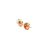 14K Gold Pear Diamond Duo Stud Earrings