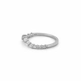 14K Gold Baguette Diamond Tiara Band