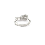 14K Gold Diamond Angel Wing Band
