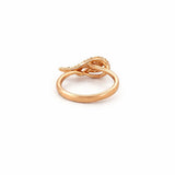 14K Gold Diamond Angel Wing Band
