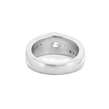 14K Gold 3.00 Lab Grown Round Diamond Channel Mens Band