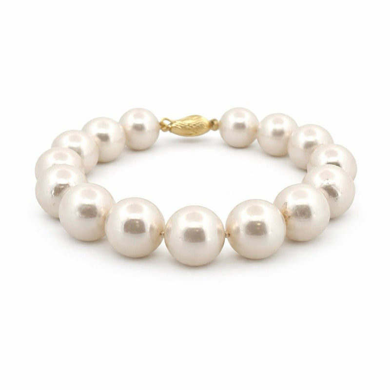 14K Gold Pearl Bracelet