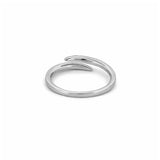 14K Gold 1.5MM Open Wrapped Diamond Band