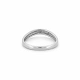 14K Gold Curved Wave Ring