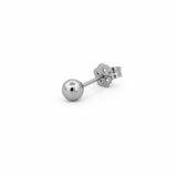 14K Gold Mini Ball Stud Earrings