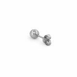 14K Gold Mini Ball Stud Earrings
