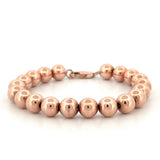 14K Gold Large Bubble Bead Bracelet