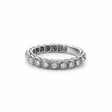 14K Gold Art Deco Braided Layered Diamond Band