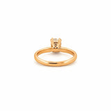 14K Gold 0.80 Carat Radiant Lab Grown Diamond Solitaire Engagement Ring