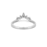14K Gold Tiara Diamond Ring