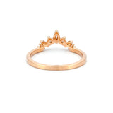 14K Gold Tiara Diamond Ring