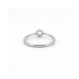 14K Gold Hexagonal Diamond Band