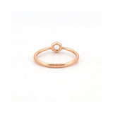 14K Gold Hexagonal Diamond Band