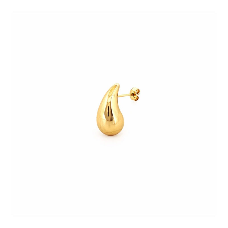 14K Gold Small Tear Drop Earrings