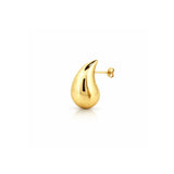 14K Gold Large Tear Drop Earrings