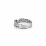 14K Gold MAMA Diamond Band