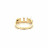 14K Gold Personalized Name Diamond Band