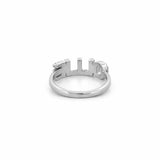 14K Gold Personalized Name Diamond Band