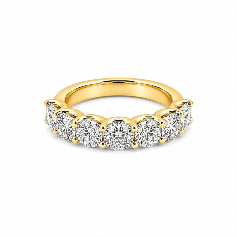 14K Gold 2.50 Carat Diamond Wedding Band