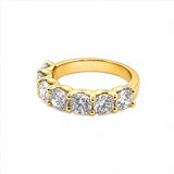 14K Gold 2.50 Carat Diamond Wedding Band