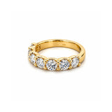 14K Gold 2.15 Carat Diamond Wedding Band