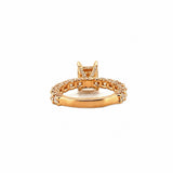 14K Gold 2.00 Carat Lab Grown Diamond Audrey Engagement Ring