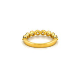 14K Gold 3.5MM Single Prong Diamond Band